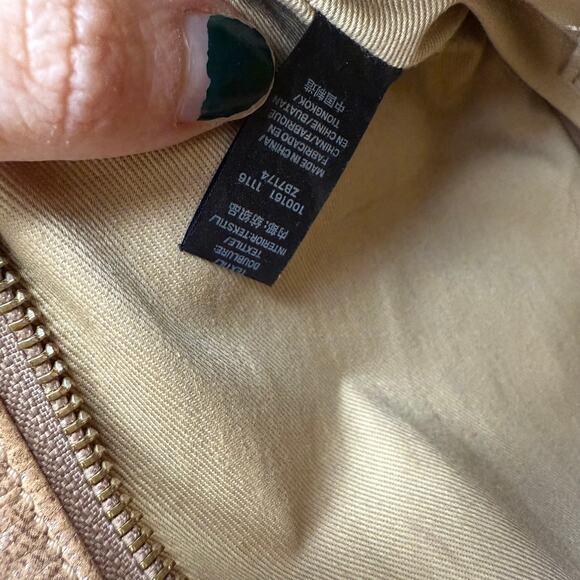 FOSSIL Rose Gold Piper Toaster Metallic Leather Crossbody Purse Shoulder Bag - Picture 12 of 14